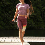 Rowdy Ride Short - Fireball Maroon